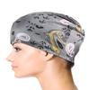 Dahlia Multi-Functional Head Wear - Paisley (Gray) view 4