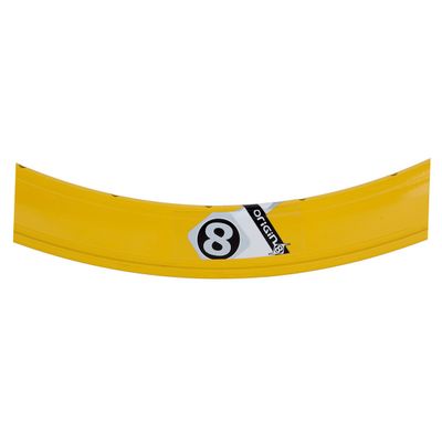 Origin8 TA42 Track Rims, 32H, Yellow Powdercoat