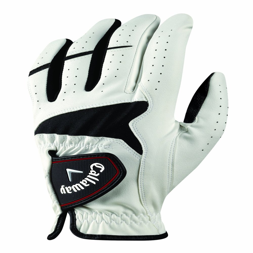 Callaway Golf XTT Xtreme 2 Pack Glove (Left Hand, Medium), White