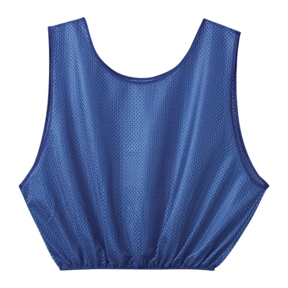 Sportime Mesh Scrimmage Vest - Adult Size - Blue