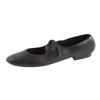 Roch Valley Women's Low Heel Pu Tap Shoes, Black, 4 UK view 1