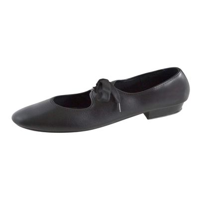 Roch Valley Women's Low Heel Pu Tap Shoes, Black, 5.5 UK