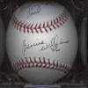 Bernie Williams Signed Baseball - Personalized Single Selig B & E Hologram - Autographed Baseballs view 1