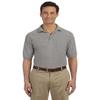 Harriton M265P Mens Easy Blend Polo with Pocket-Grey Heather-X-Large view 1