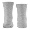 FALKE Unisex-Child Family Socks, Cotton, Grey (Light Grey 3400), 4-6.5, 1 Pair view 3