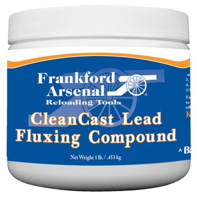 Frankford Arsenal 1 lb Tub of CleanCast Lead Flux for Case Casting for Reloading