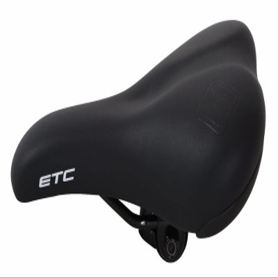 ETC Comfort Gel Saddle - Black