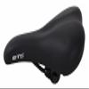ETC Comfort Gel Saddle - Black view 1