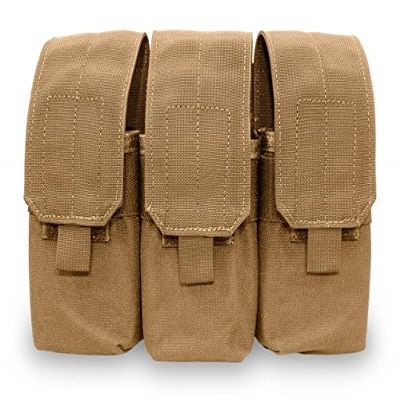 Elite Survival Systems MOLLE .223 Mag Pouch (Coyote Tan, Triple (6 mags))