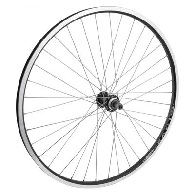 Wheel Rear 26 x 1.5, WEI-ZAC19, Black, QR Alloy FW Blk 5-7sp Hub, 14g SS Spokes, 36H