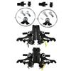 Dia Compe CR-X Cyclocross Cantilever Brake Set (Front & Rear), Black, DP2565 view 2