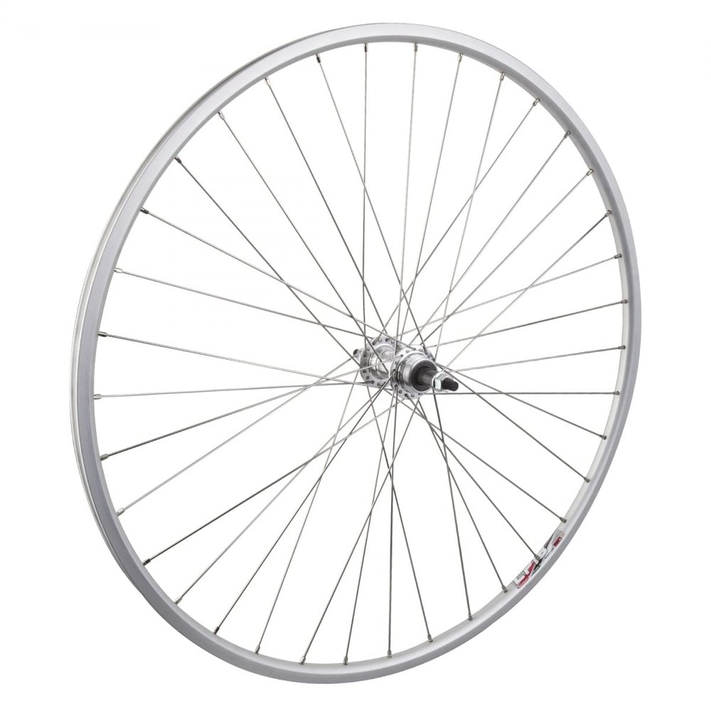 WheelMaster Weinmann LP18 Rear Wheel - 27" x 1.0, 36H, 6-SPD FW, Silver