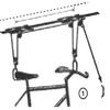 Unior URT668 Bike Lift - Black view 1
