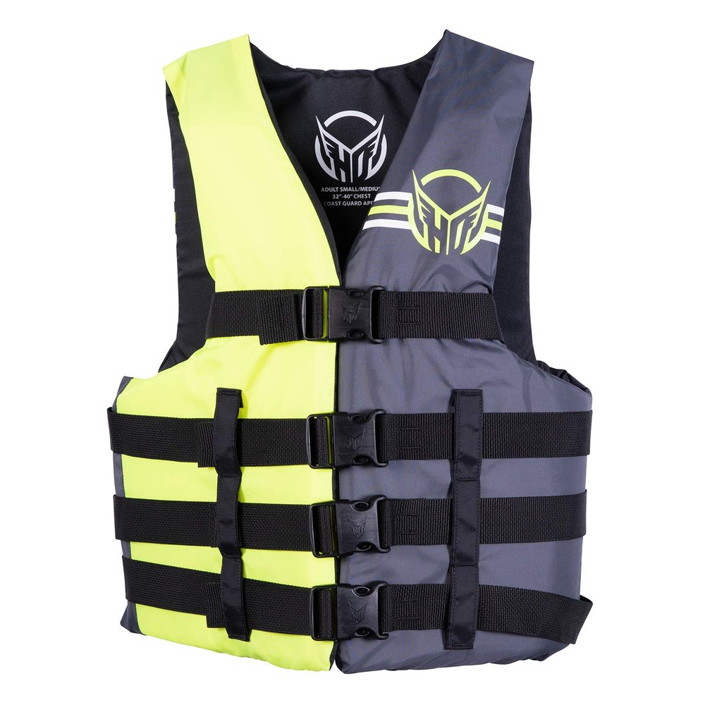 HO Universal CGA Mens Wakeboard Vest Yellow/Grey L/XL