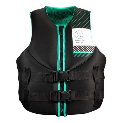 Hyperlite Indy CGA Wakeboard Vest Womens Sz L Teal