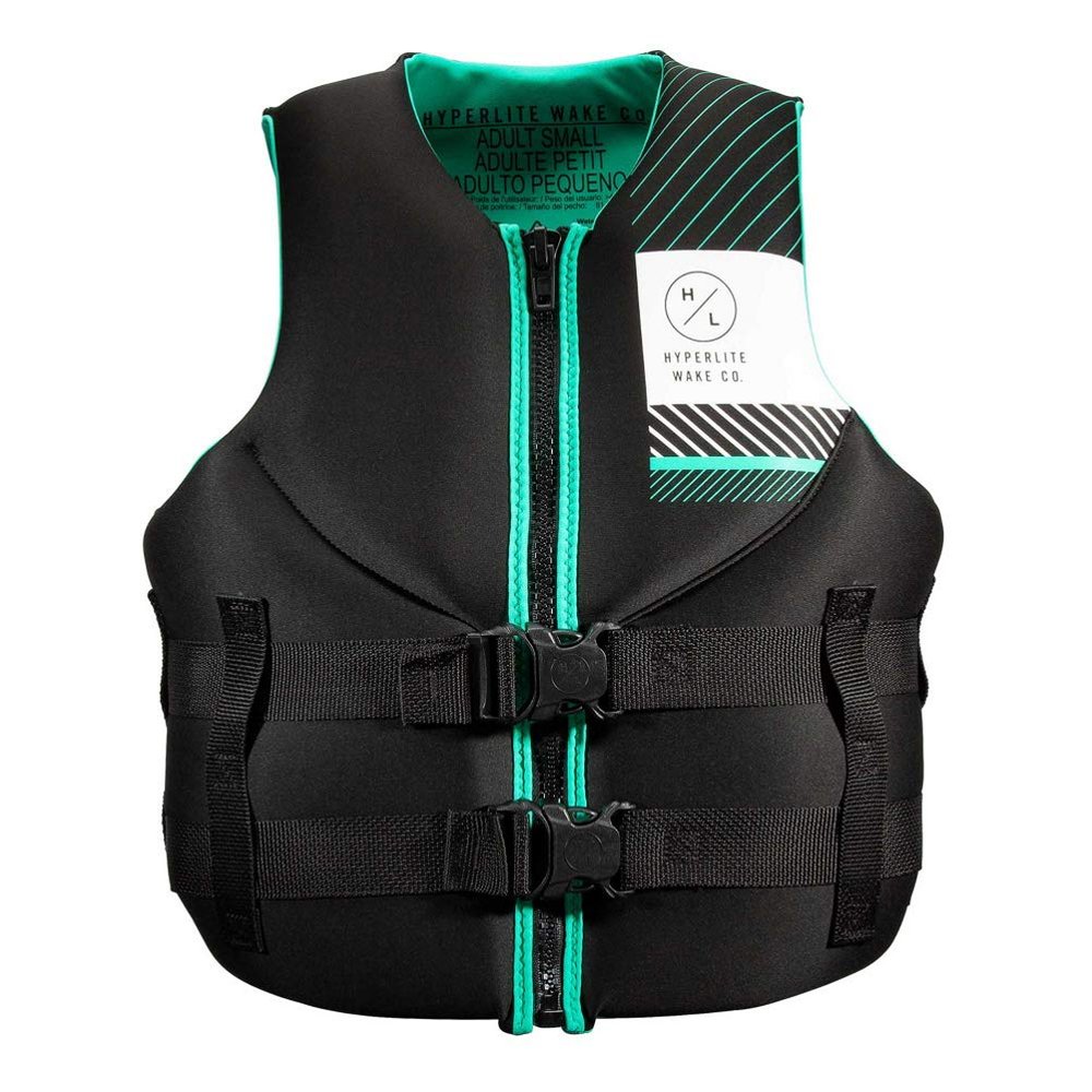 Hyperlite Indy CGA Wakeboard Vest Womens Sz L Teal