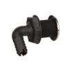 Seachoice 90-Degree Thru-Hull Connector, Fits 3/4 In. ID Hose, 1-3/8 In. Max Hull, White view 3