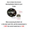 Bearing Buddy Stainless Steel Bearing Protector with Bras - Premium Quality Construction Rust Resistant Wheel Protectors - Perfect for Snowmobile Vehicle Utility Trailers 1.980" Diameter - 2 Pieces view 2