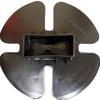 Airlette Boat Shrink Wrap Support Pole End Cap Pad view 4