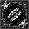 ZANheadgear Bandanna Cotton Skull Row view 1