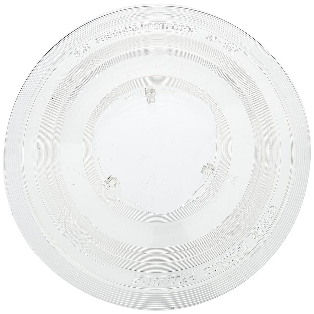Shimano 2092134500 Unisex - Adult Spoke Shield - White, One Size