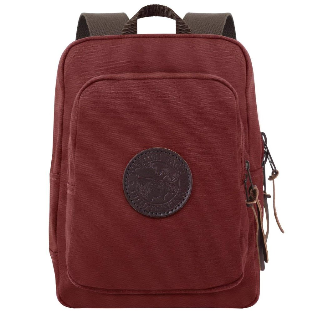 Duluth Pack Small Standard Daypack (Burgundy)