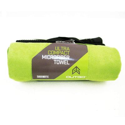GEAR AID Quick Dry Microfiber Towel for The Gym, Travel and Camping, Nav Green, Large, 30"x50"