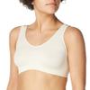 Bali Women's Comfort Revolution Seamless Crop Top, Light Beige, Small view 1