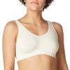 Bali Women's Comfort Revolution Seamless Crop Top, Light Beige, Small view 2