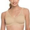 Bali Women's Comfort Revolution Seamless Crop Top, Nude, X-Large view 1