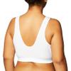 Bali Women's Comfort Revolution Seamless Crop Top, White, Small view 3