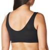 Bali Women's Comfort Revolution Seamless Crop Top, Black, Small view 3