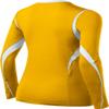 ASICS Women's Mintonette Long Sleeve Tee, Gold/White, X-Small view 3