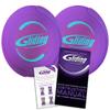 Gliding Discs for Working Out - Exercise Sliders for Carpet Floors 1 Pair, Authentic Workout Sliders Disc for Full Body Resistance Workout, Includes Printed Manual for Fitness Trainers view 1