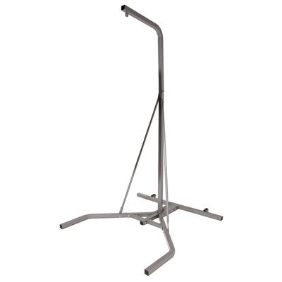 Power Systems PowerForce Heavy Bag Stand, for Mixed Martial Arts, 41.5 x 54 x 94 Inches, Gray Steel (88332)