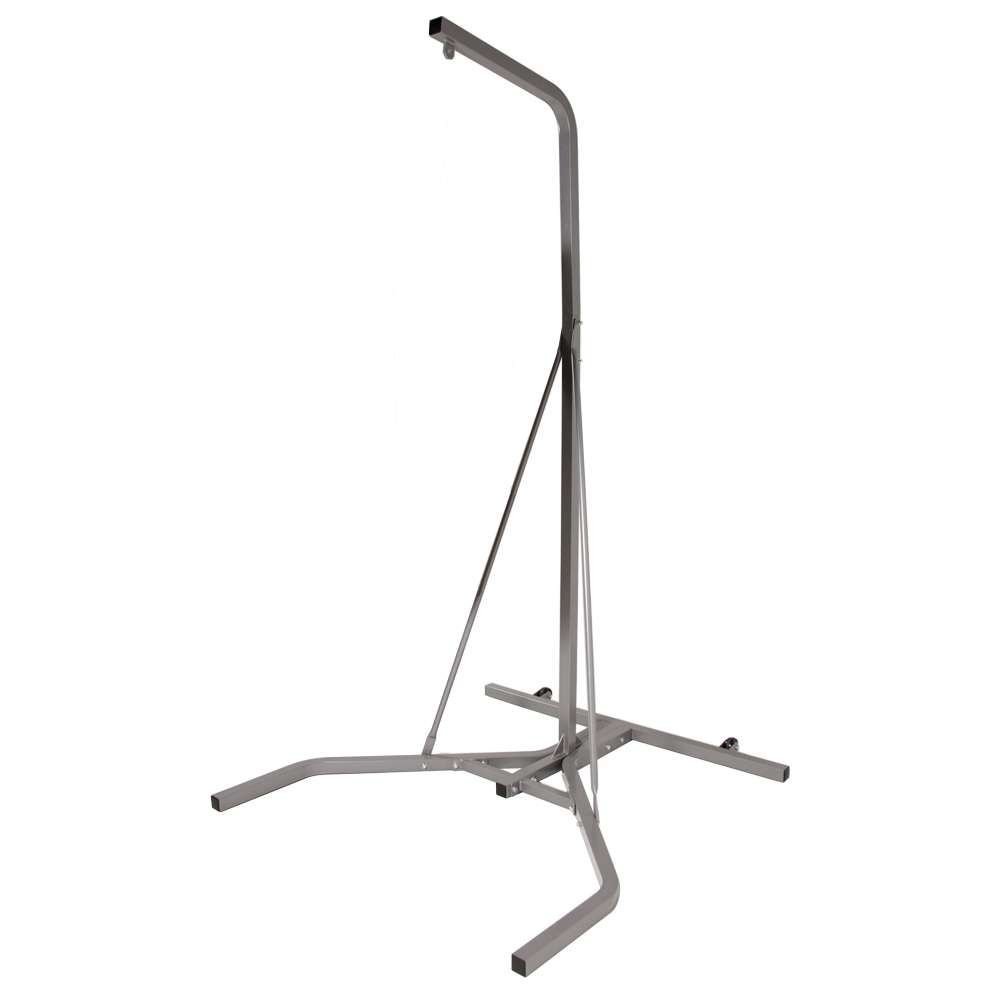 Power Systems PowerForce Heavy Bag Stand, for Mixed Martial Arts, 41.5 x 54 x 94 Inches, Gray Steel (88332)