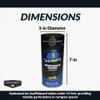 Hathaway Shuffleboard Wax Powder, Black view 2