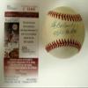 Bo Belinsky Autographed Baseball - 5 5 62 No Hitter Official Al W jsa - Autographed Baseballs view 1