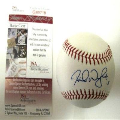 David Wright Autographed Baseball - JSA - Autographed Baseballs