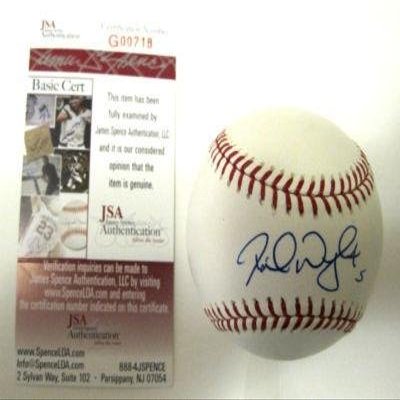 David Wright Autographed Baseball - JSA - Autographed Baseballs