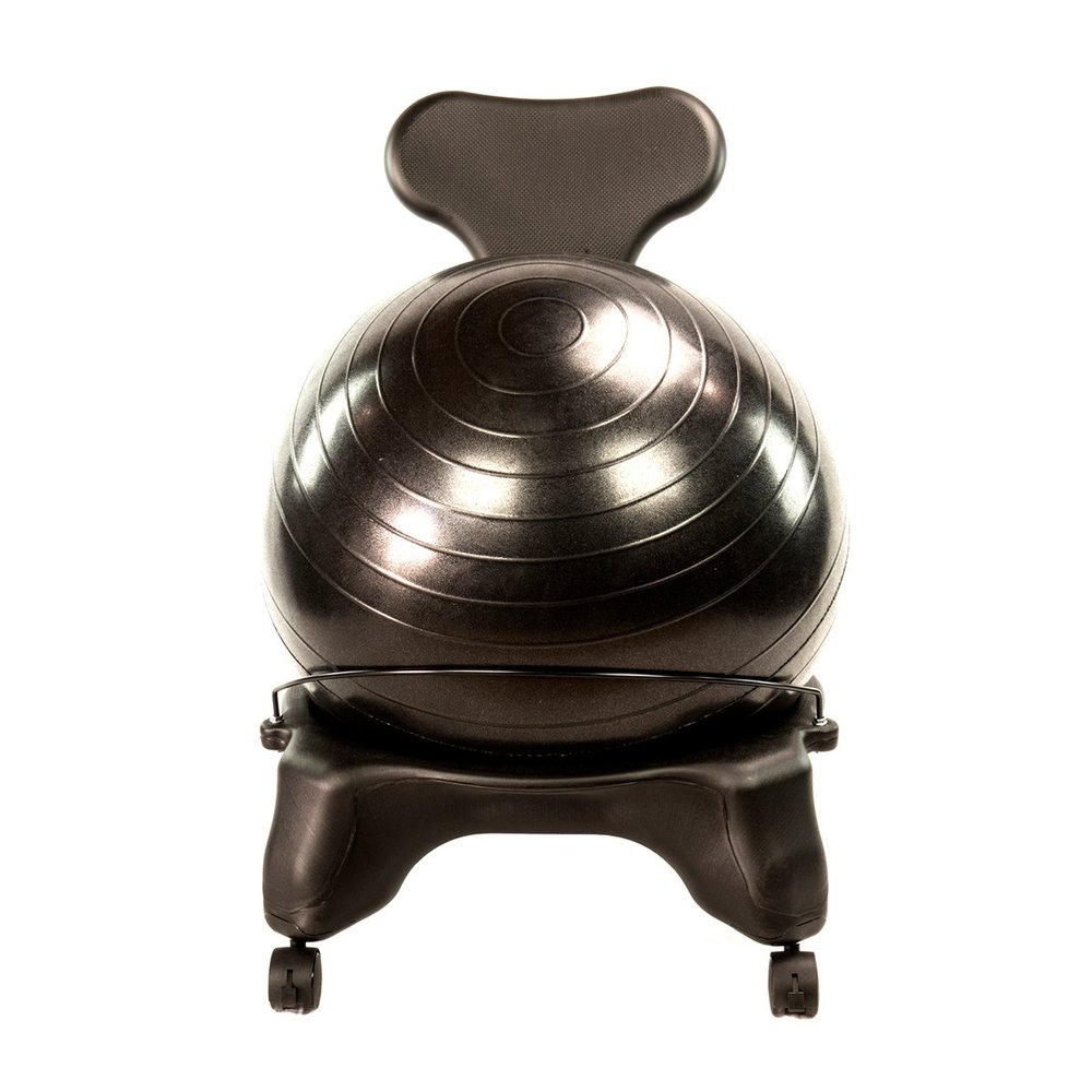 AEROMAT Ball Chair - Black - 22"x22"x31"