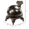 AEROMAT Ball Chair - Black - 22"x22"x31" view 2