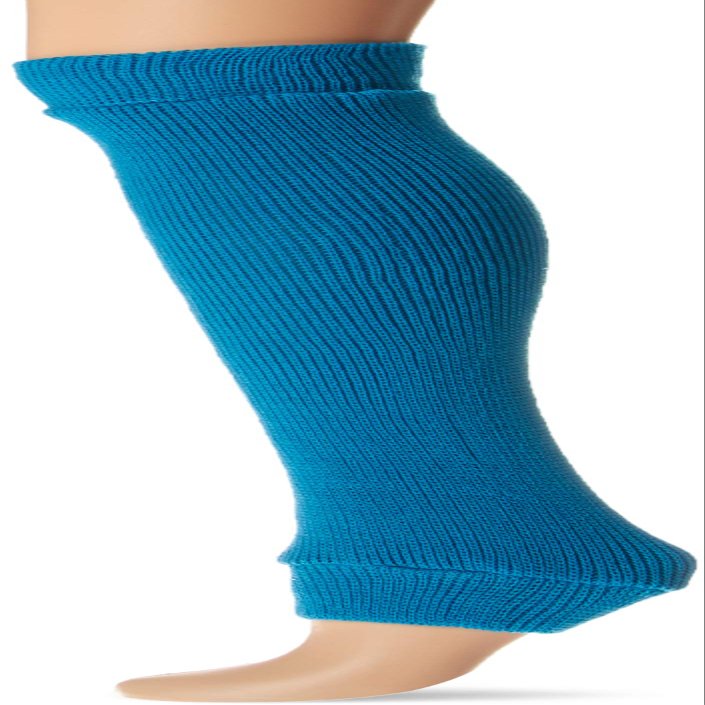MUSIC LEGS Women's Acrylic Footless Knee Hi Leg Warmer, Turquoise, One Size