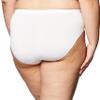 Bali Womens Comfort Revolution Seamless Hicut Briefs-underwear, 1 Pack - White For Daywear, 9 US view 4