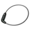 Trelock KS 205 Cable Lock for Bicycle, Kabelschloss KS 205/60/12 Kombi ZK 110, Black view 1