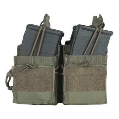 Fox Outdoor 57-420 Ar Quad-Mag Stacker - Olive Drab