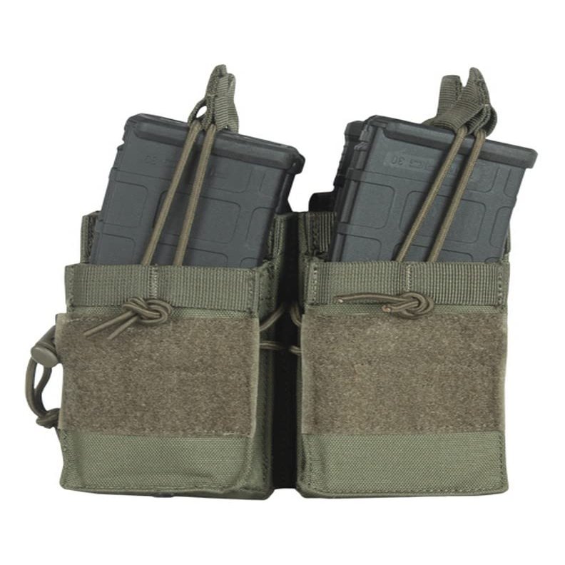Fox Outdoor 57-420 Ar Quad-Mag Stacker - Olive Drab