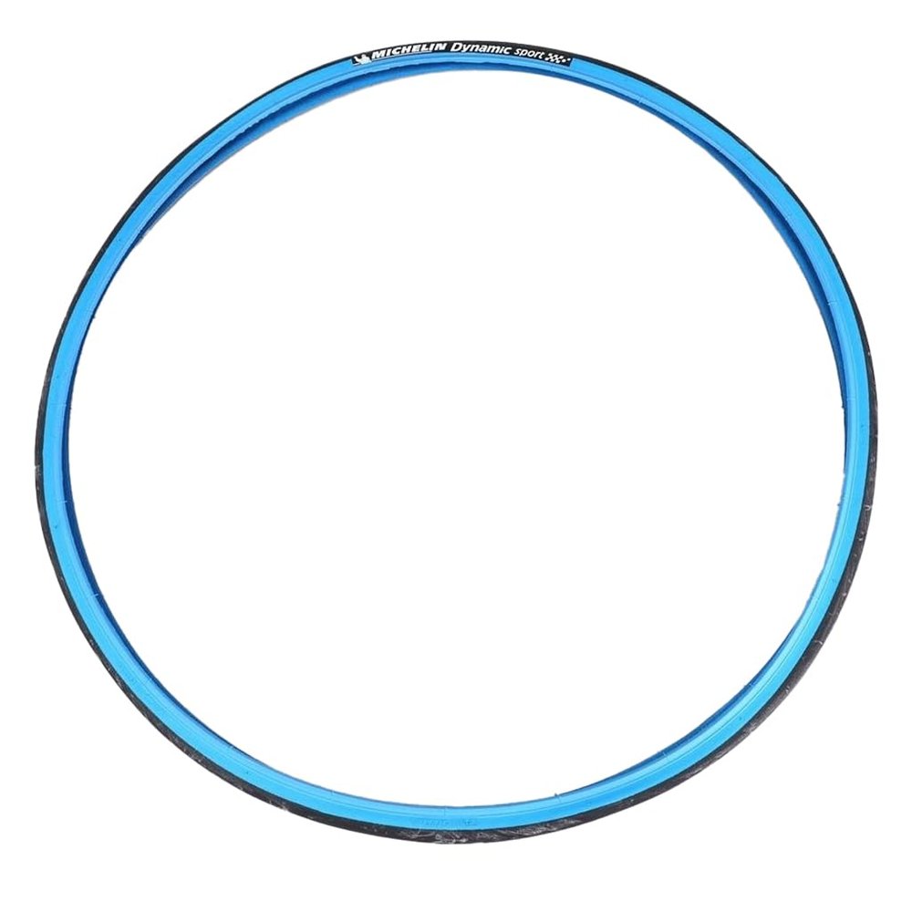 Michelin Dynamic Sport 700x23 Blue Bike Tire  Durable Non-Tubeless Road Tire with Strong Grip, Lightweight Build, and Stylish Design
