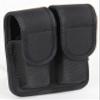 TUFF Double Mag Pouch Hidden Snap (Black Nylon, Size 2 GL17192223 BE9296) view 2