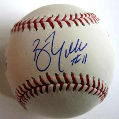 Autographed Bill Mueller Baseball - A l Batting Champ 03 Official Ml W coa - Autographed Baseballs